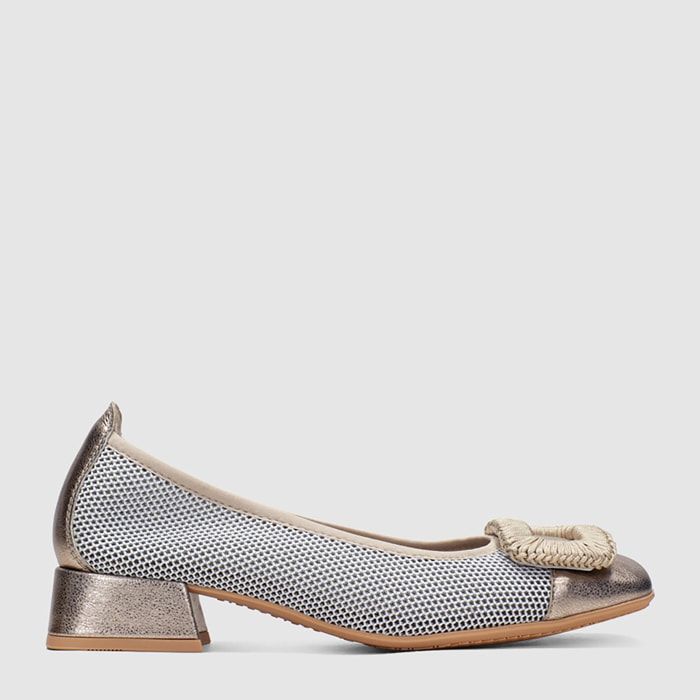 Bailarina Aruba Blanco oro 3 cm