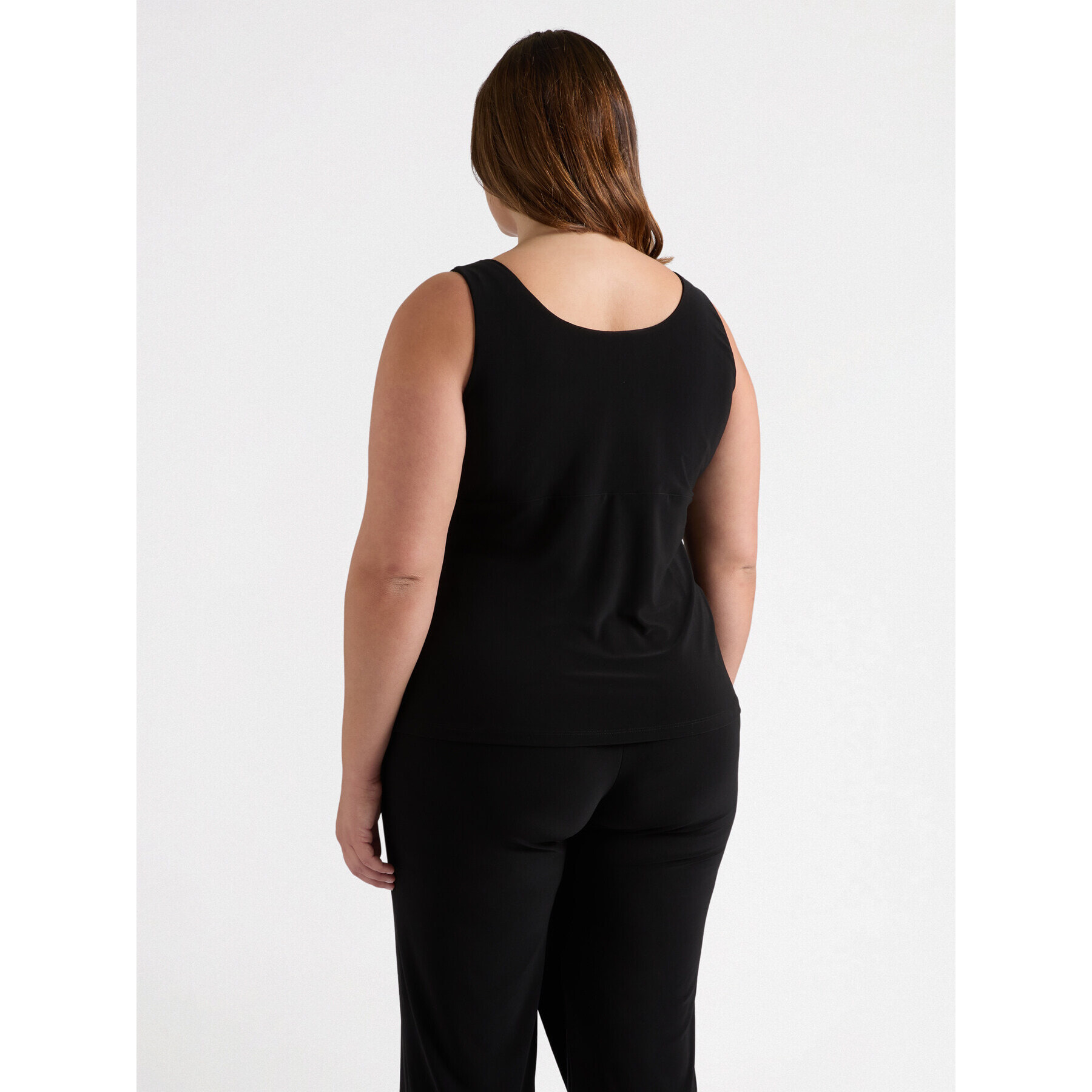 Fiorella Rubino - Top con nudo delantero - Negro