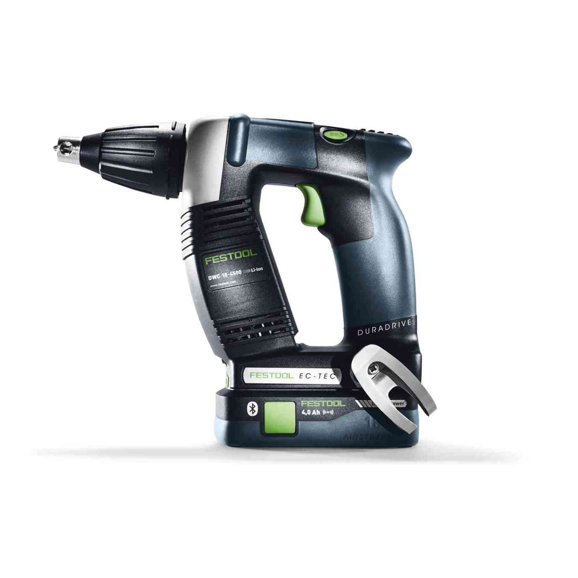 Visseuse sans fil pour plaquiste DURADRIVE DWC 18-4500 HPC 4,0 I-Plus - FESTOOL - avec 2 Batteries 18V 4.0 Ah, chargeur - accessoires - SYSTAINER - 576502