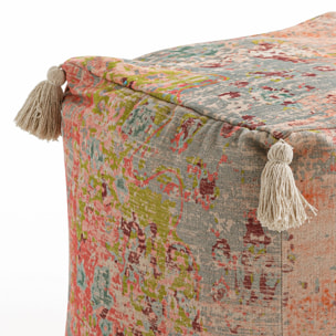 Tomasucci pouf carré YOA Multicolore