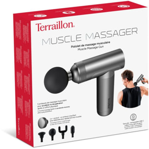 Pistolet de massage TERRAILLON 5 embouts