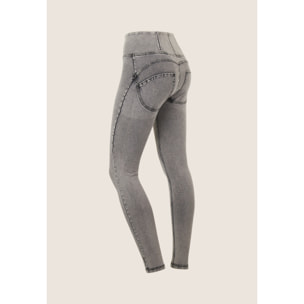 Jeggings push up WR.UP® superskinny vita alta con zip