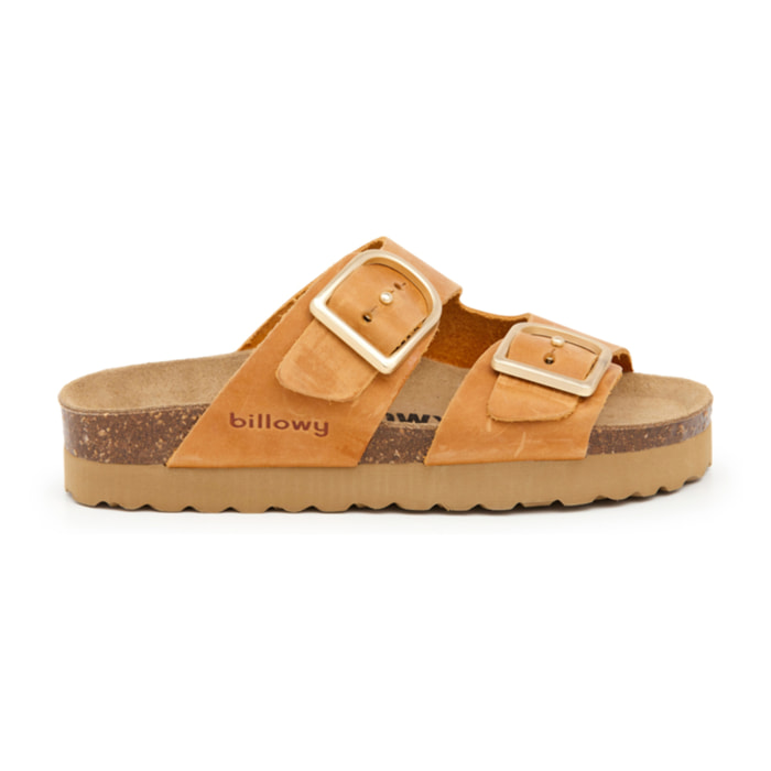 SANDALO CON ZEPPA BILLOWY ARANCIO