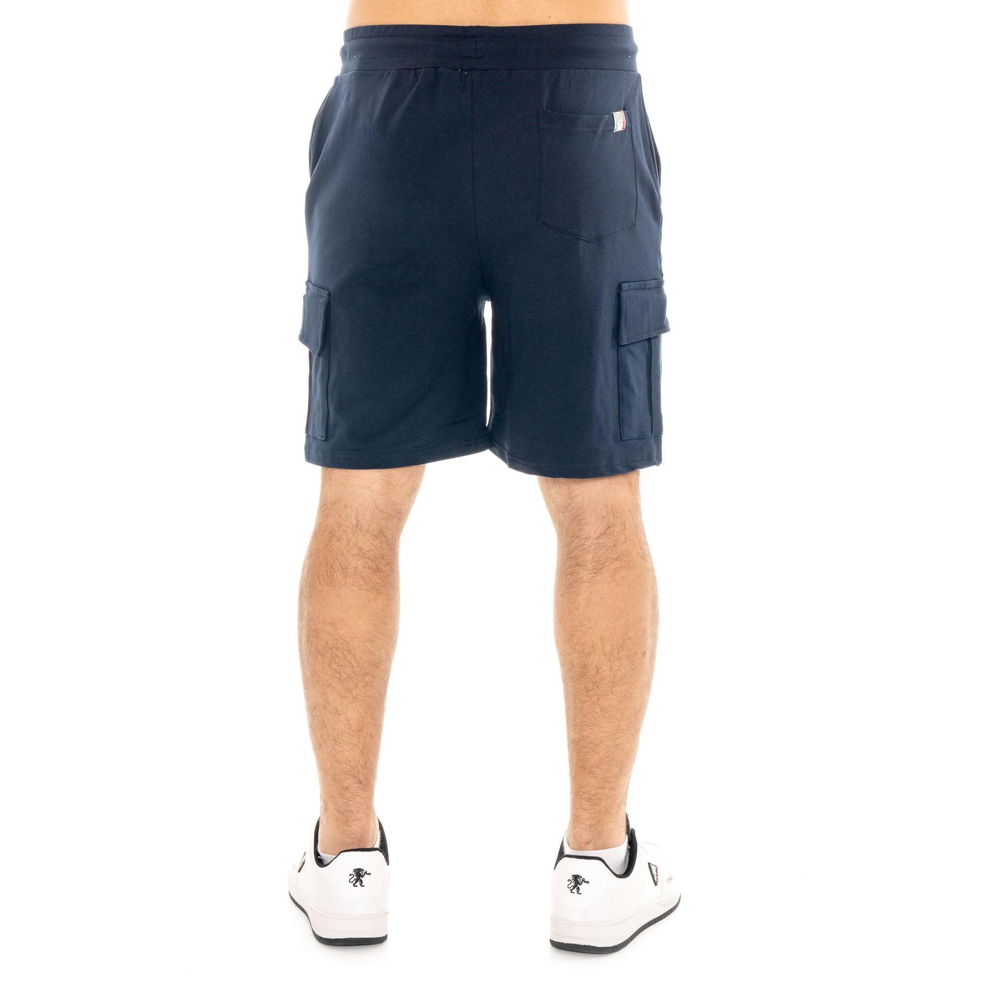 Bermudas cargo para hombre con logotipo pequeño