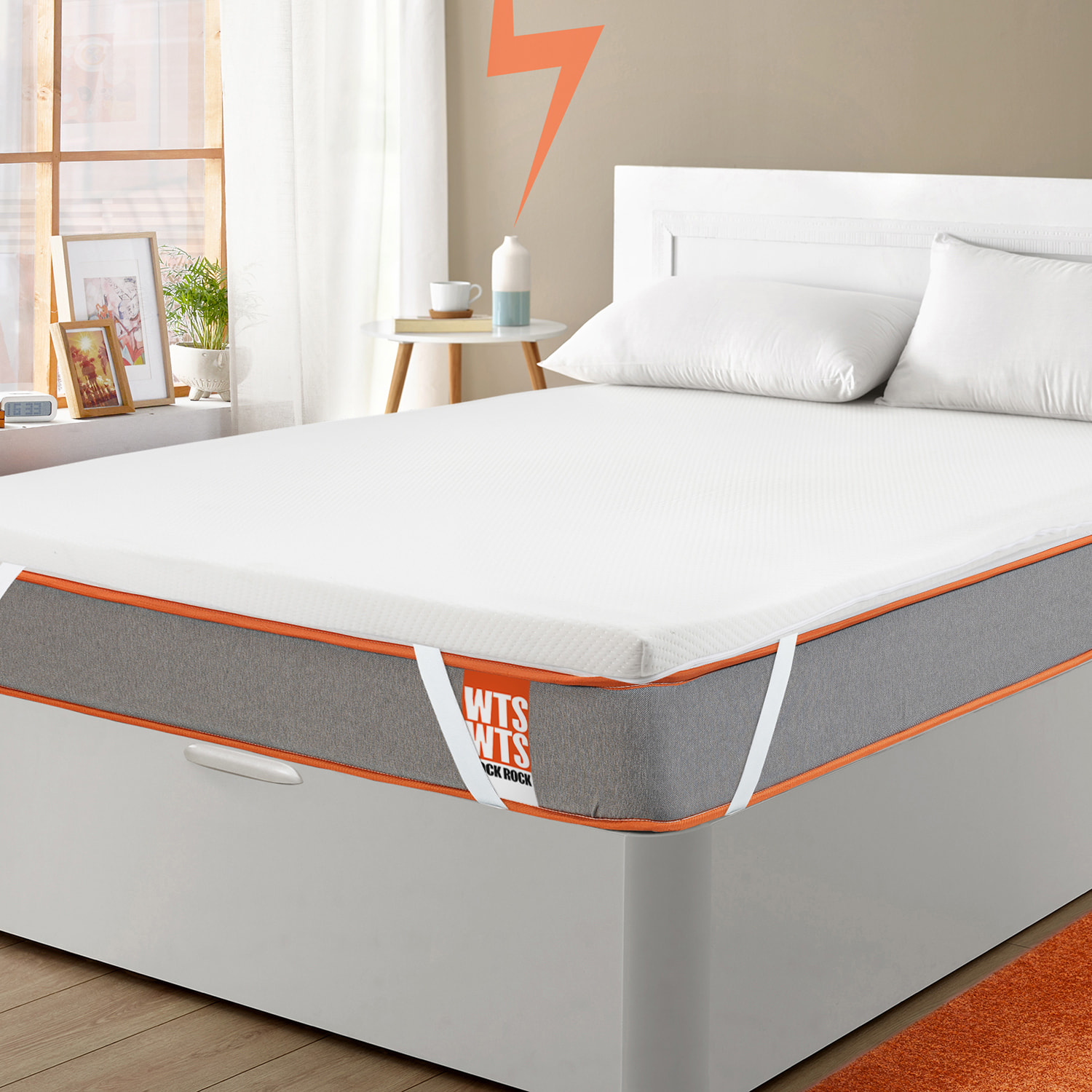 Topper Sobrecolchón Viscoelástico 5cm Confort Hotel · WHAT THE SLEEP