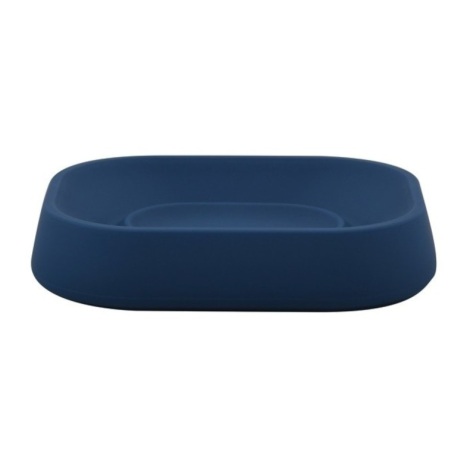 Porte Savon ASTI Soft touch Bleu Foncé MSV