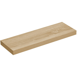 Mensola a scomparsa 60 cm rovere sonoma
