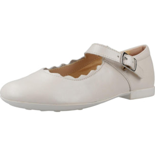 Zapatos Niña de la marca GEOX  modelo JR PLIE BLANCO