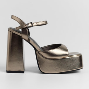 Sandalias de tacón - Dominic Metalizado - 13 cm