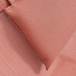 Chiliennes bois - Creus - 2 transats en bois d'Eucalyptus huilé avec coussin repose-tête terra cotta