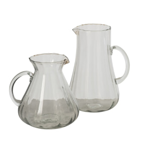 J-Line carafe - verre - transparent - large
