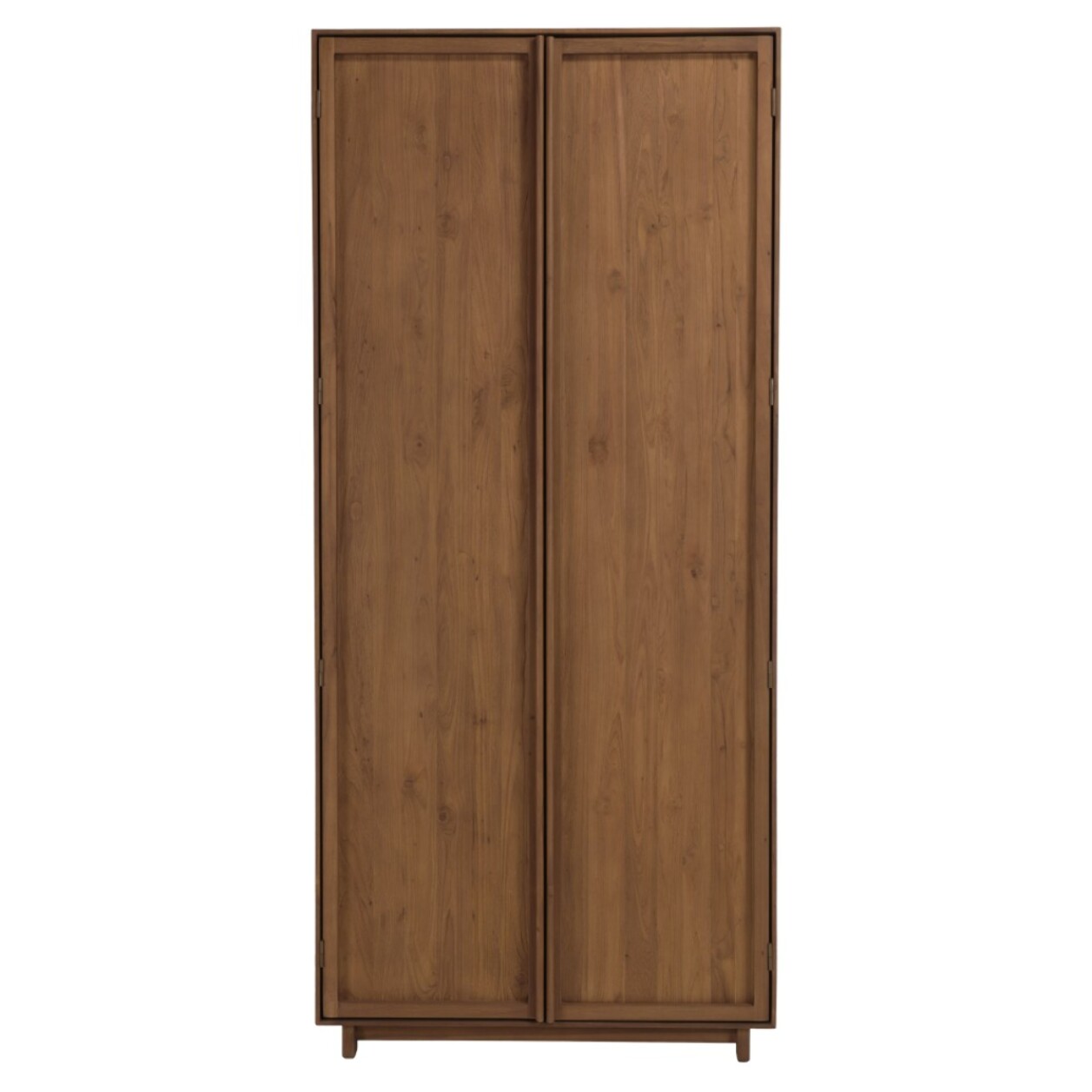 SIXTINE - Armoire 2 portes 90x200cm en bois de teck recyclé