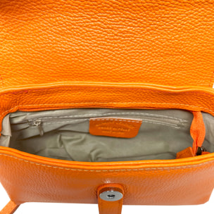 Borsetta a Tracolla Clutch in Vera Pelle Made in Italy