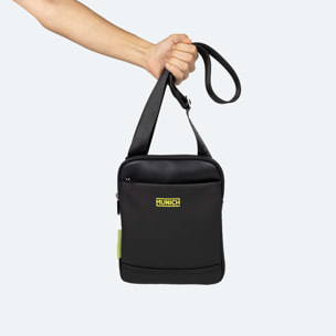 Bandolera Negra Super Ligera con Diseño Estilizado JUNGLE CROSSBODY SLIM