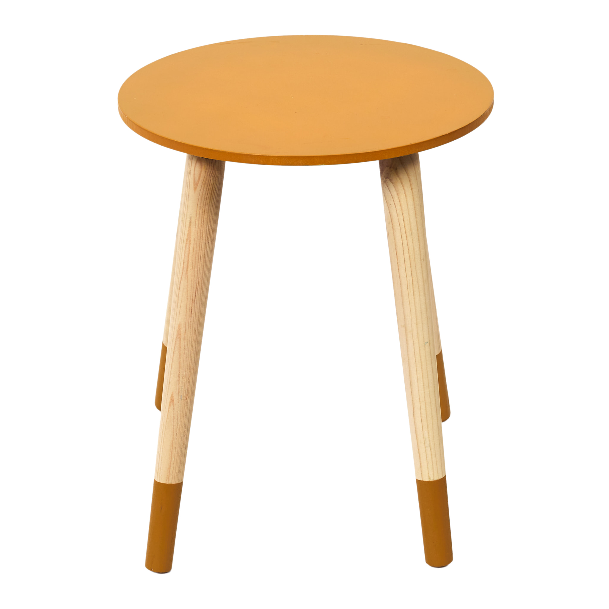 Table Gigogne Bicolore Bleu Jaune X2