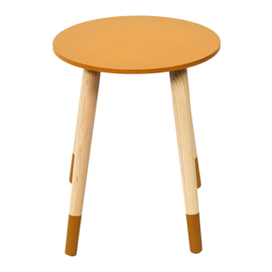 Table Gigogne Bicolore Bleu Jaune X2