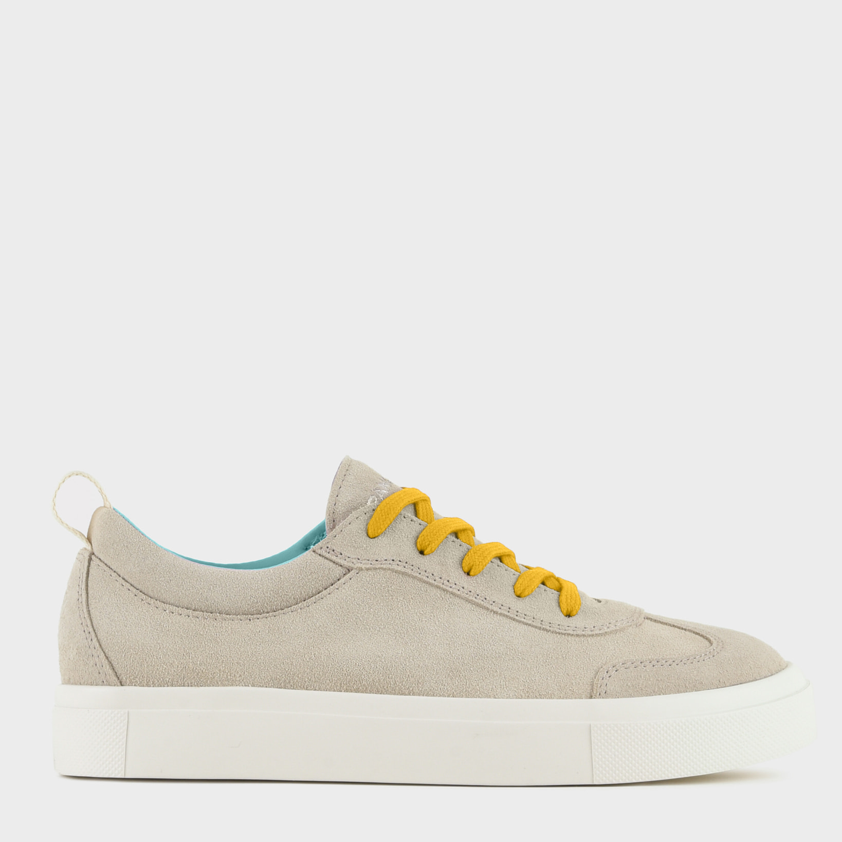 SNEAKER P08 UOMO IN SUEDE NEBBIA