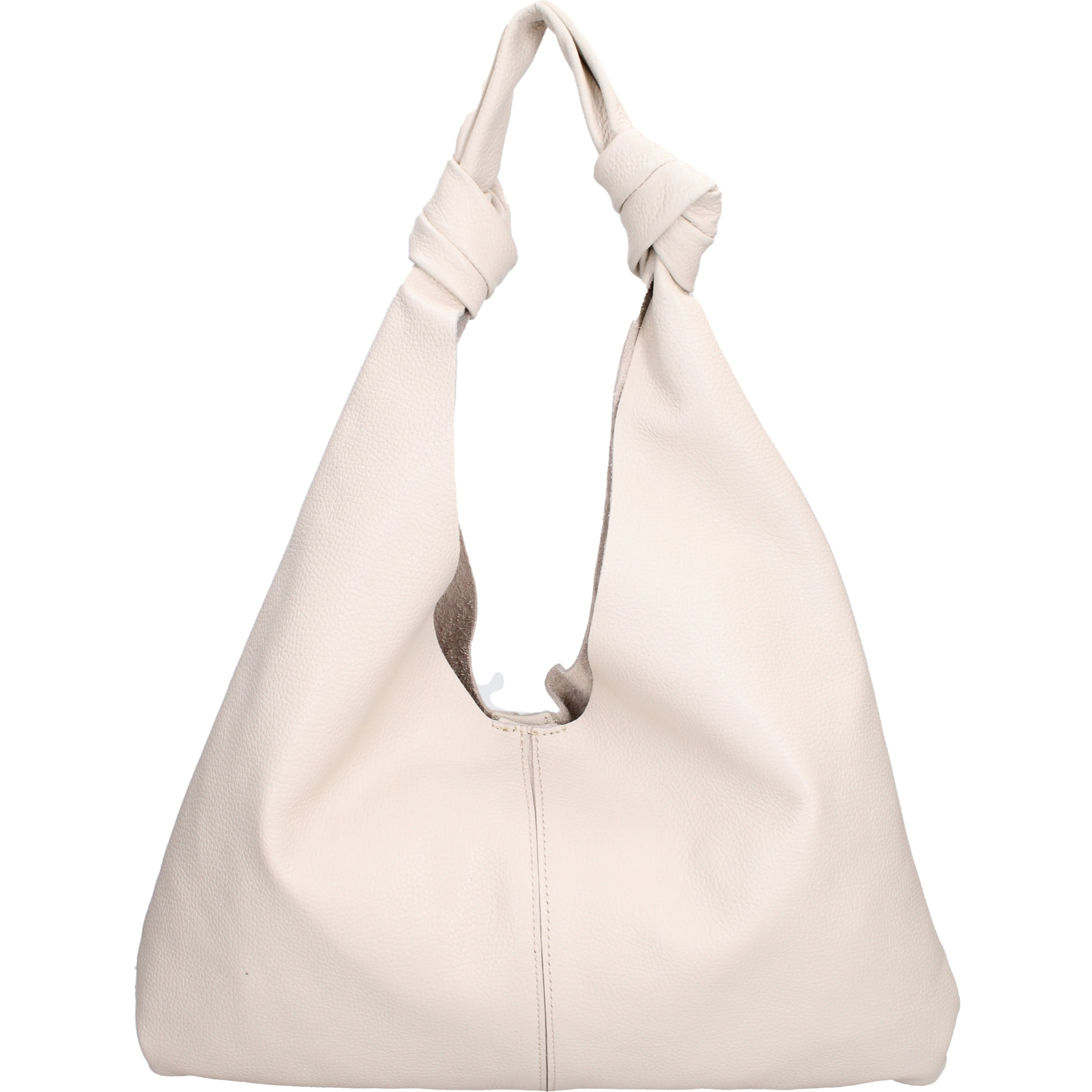 Borsa a spalla da donna In Vera pelle Made in Italy 40x42x2 cm