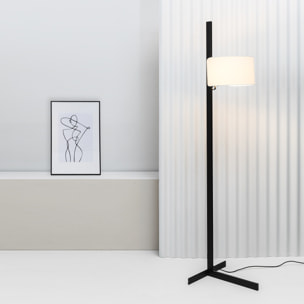 STAND UP Lampadaire noir et blanc
