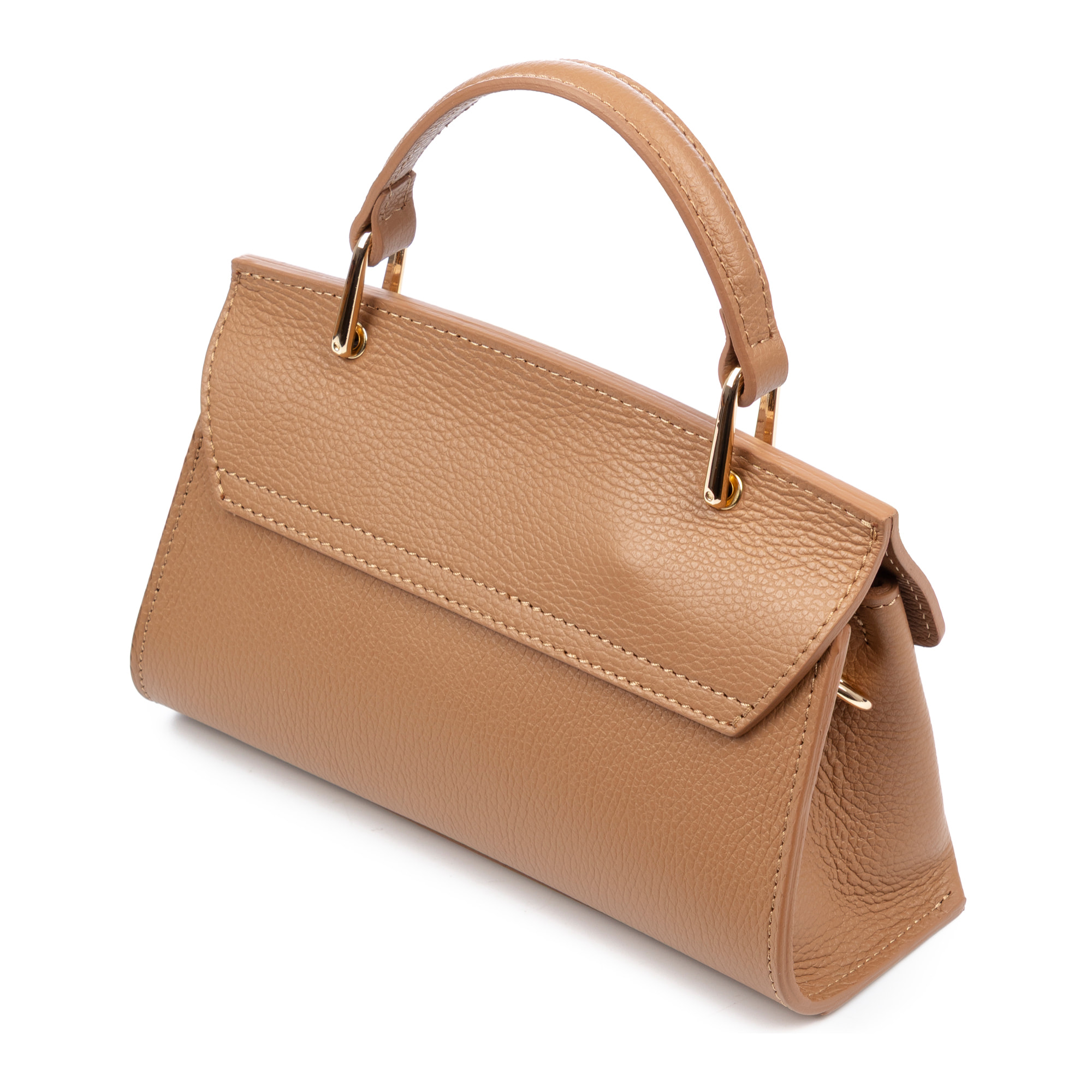 Balestrino borsa tote donna, in pelle autentica Dollaro.