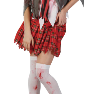 Scolaretta Zombie Costume Donna