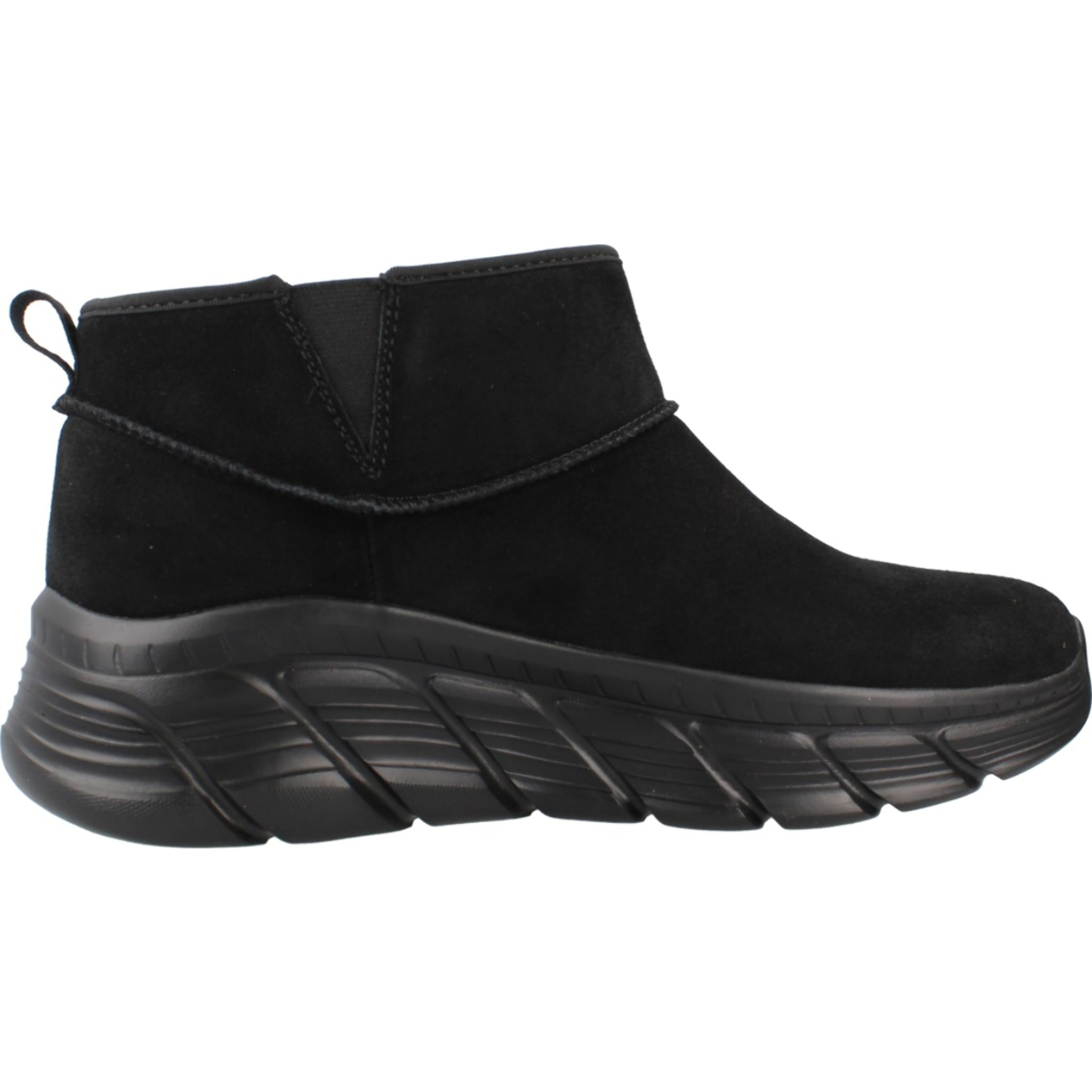 Botines Mujer 117390s Bobs B Flex Hi Frost Negro