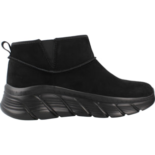 Botines Mujer 117390s Bobs B Flex Hi Frost Negro
