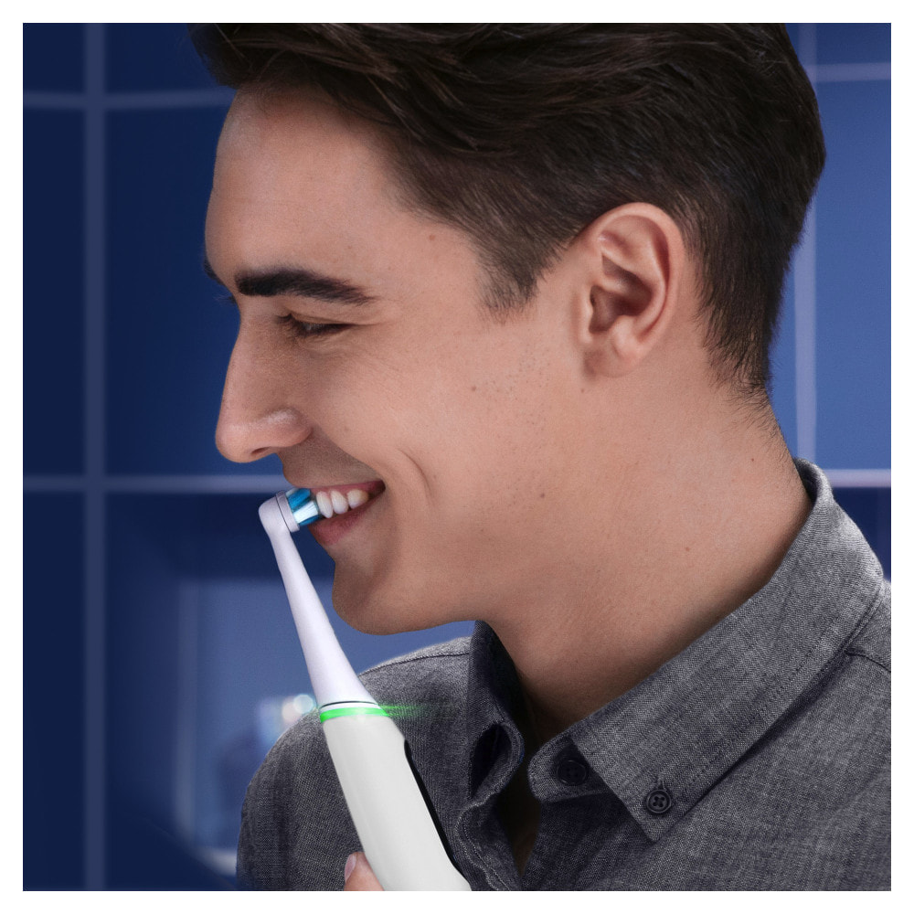 Oral-B iO 6 - Duo - Blanche et Rose - Brosses À Dents Électriques connectées