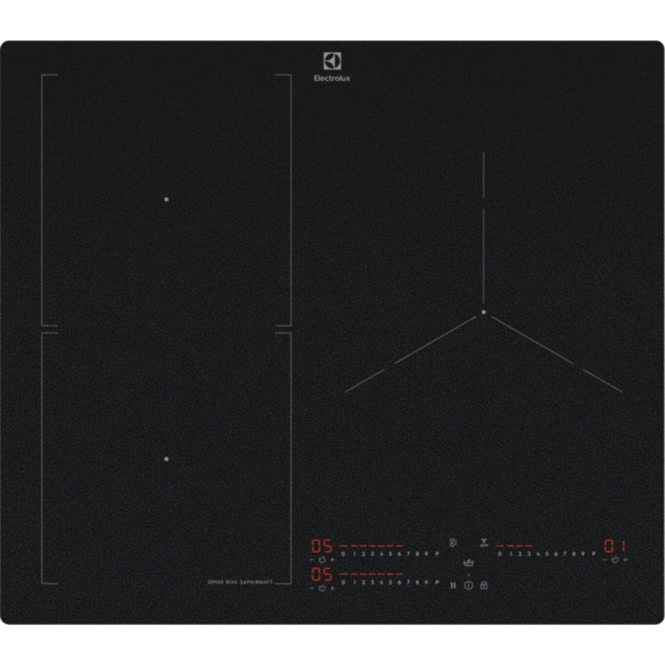 Plaque induction ELECTROLUX EIS62356IZ SaphirMatt, SenseBoil
