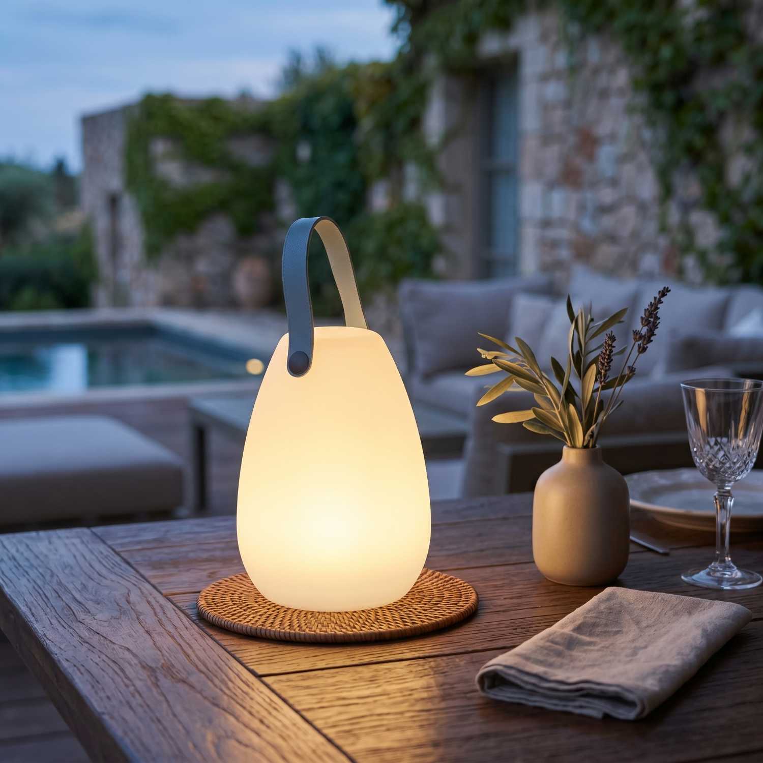Lampe baladeuse sans fil LAURY RGB H28CM