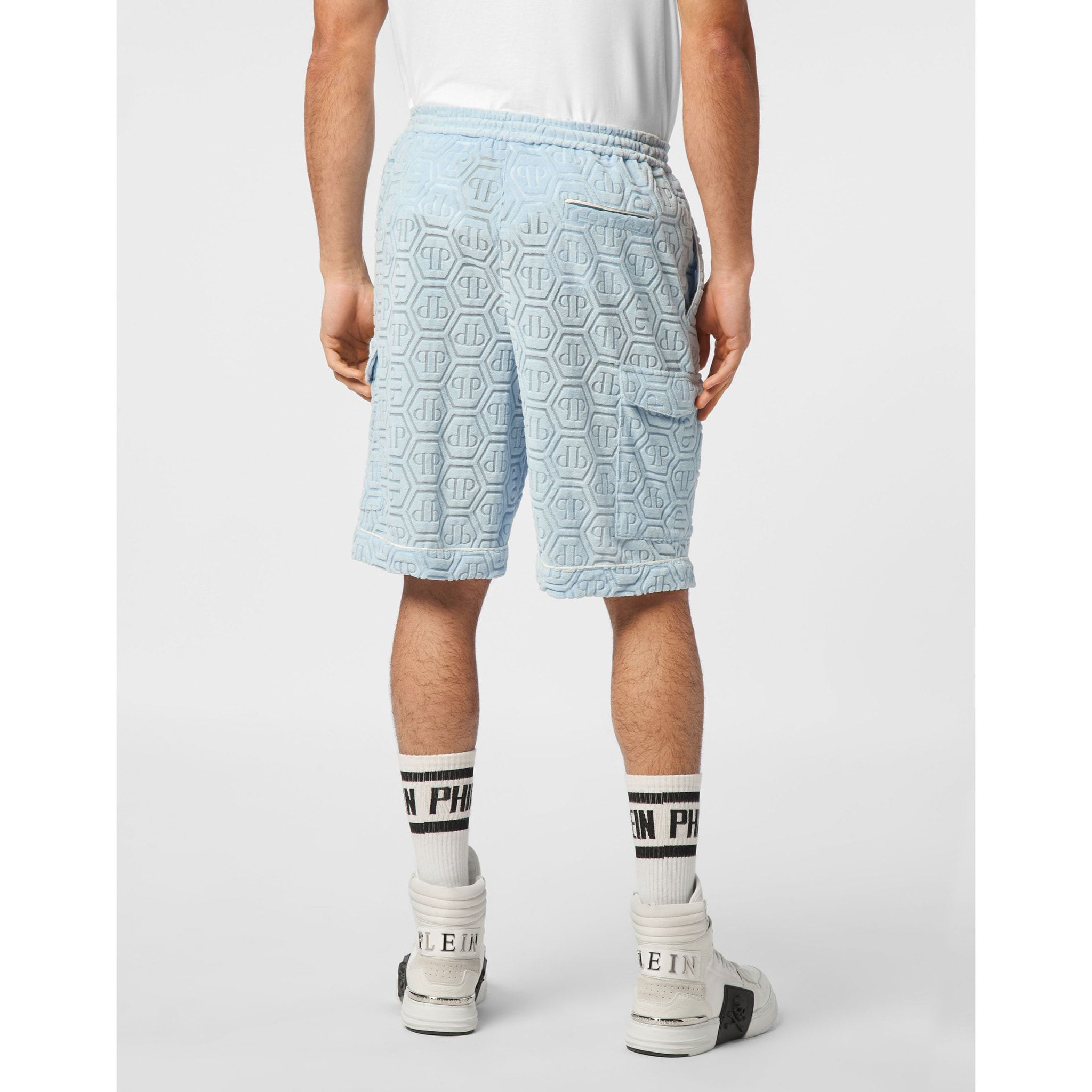 PHILIPP PLEIN Pantalones cortos MONOGRAM