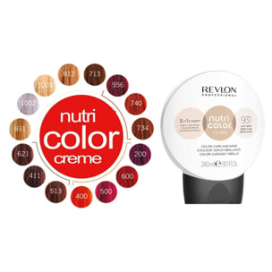 REVLON PROFESSIONAL Nutri Color 3 in 1 Creme 240ml TUTTE LE TONALITA'