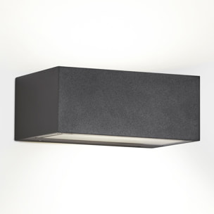 LEDS·C4 Aplique Ip66 Nemesis Aluminium 70*170Mm R7S 100W Gris Urbano 1498Lm