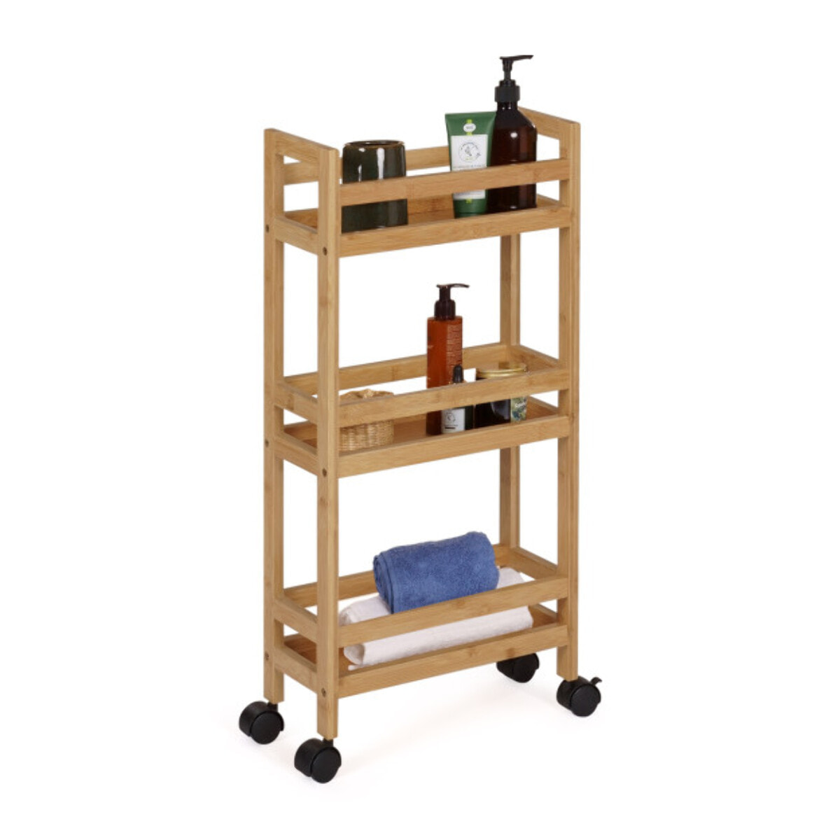 Desserte 3 Niveaux Bambou Maya