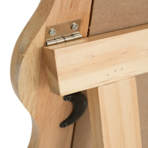 Miroir mural Brooke beige 180x48cm