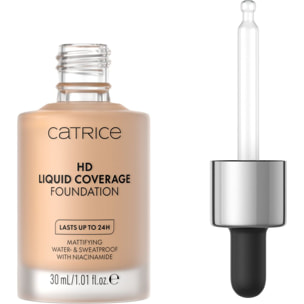 Hd Liquid Coverage Foundation - Fond de Teint Liquide Haute Couvrance 30ml