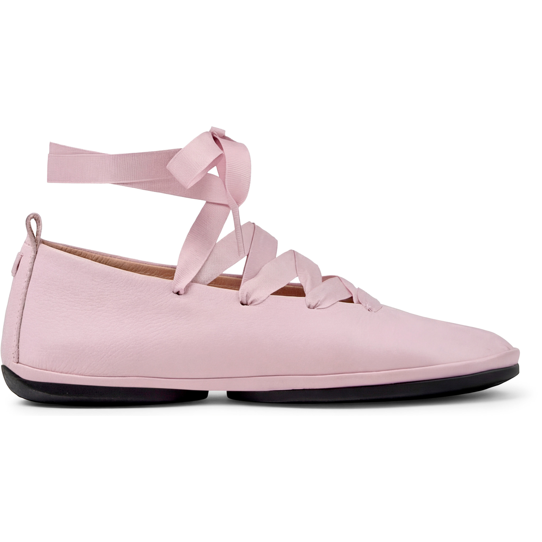 Bailarinas - CAMPER Right Nina - Rosa - Cuero liso
