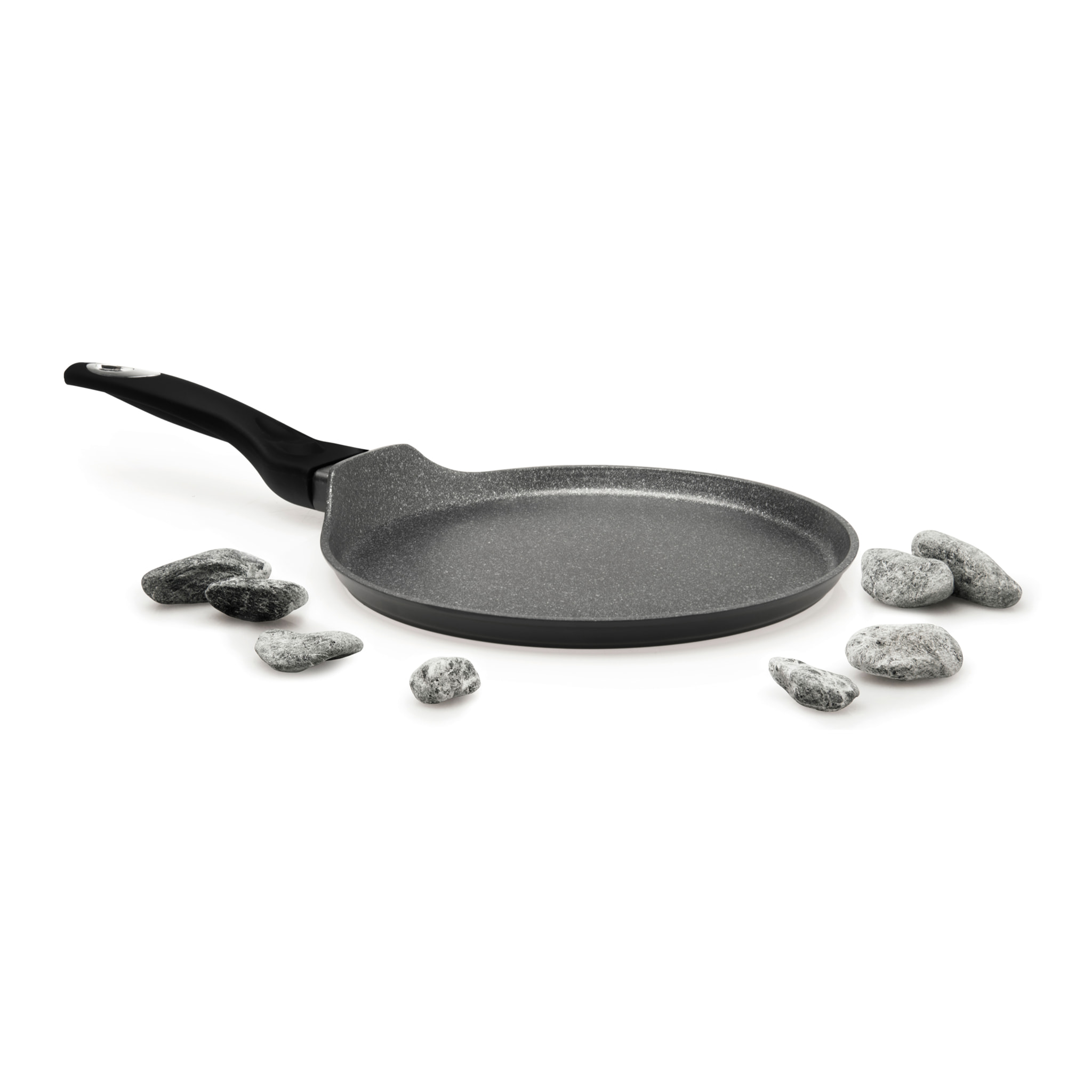 Crepiera 25 cm Excelsa – Ecoenergy, Alluminio Nero