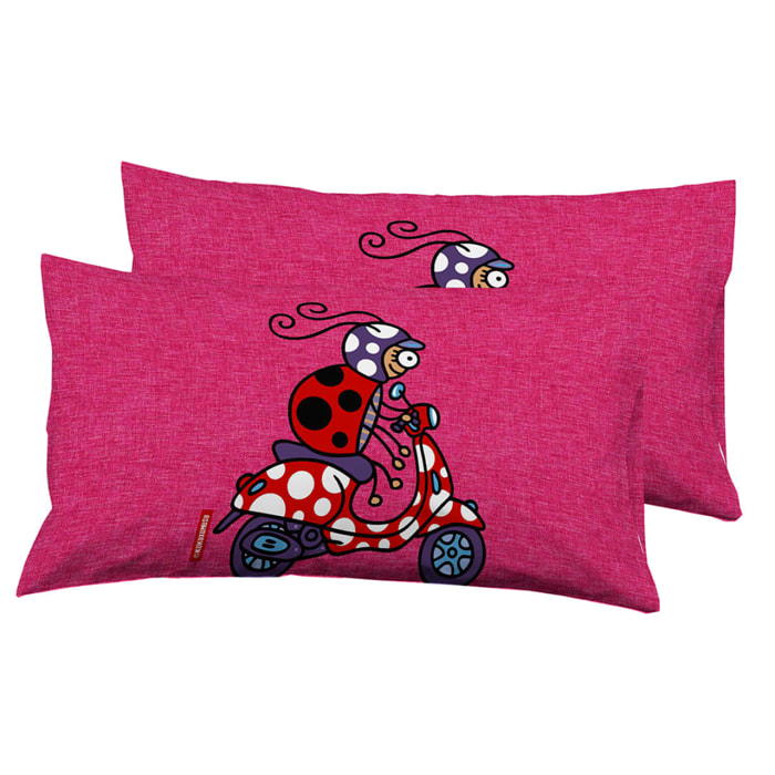 Fundas de almohada 50x75 (2) cm Kukuxumusu Marymoto