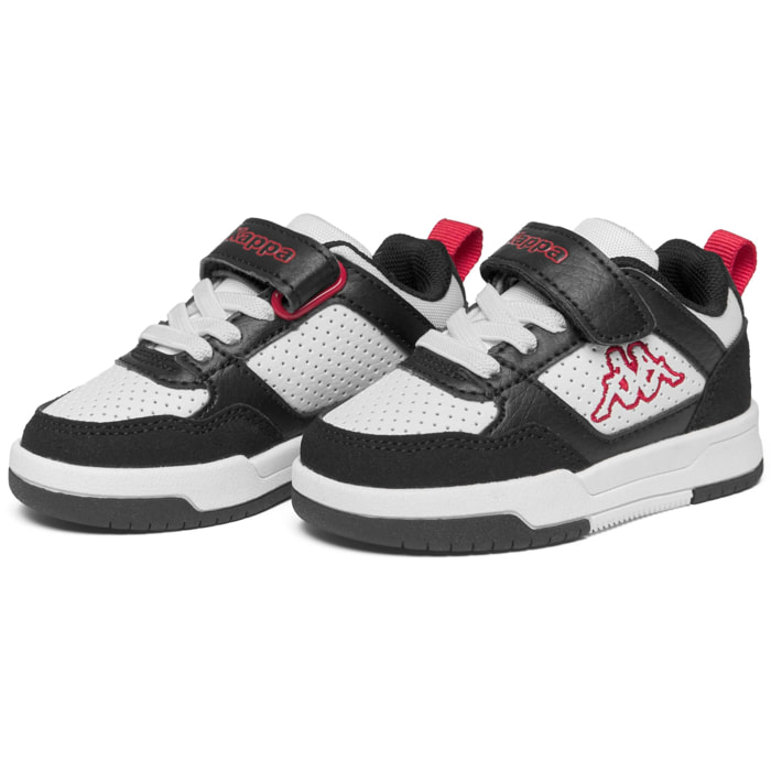 Kappa - Sneakers Bambino/a Grigio - Logo Manis Ev Inf