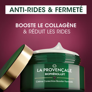 La Provençale Biophénol-Lift - Crème Correctrice Booster Fermeté Anti-Rides & Fermeté - Olive violette - Biophénols & Acide hyal