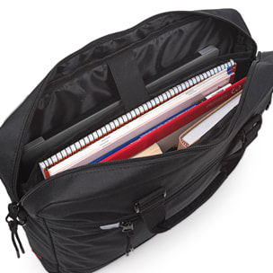 Maletin Portadocumentos Textil Jaslen Norwich Negro