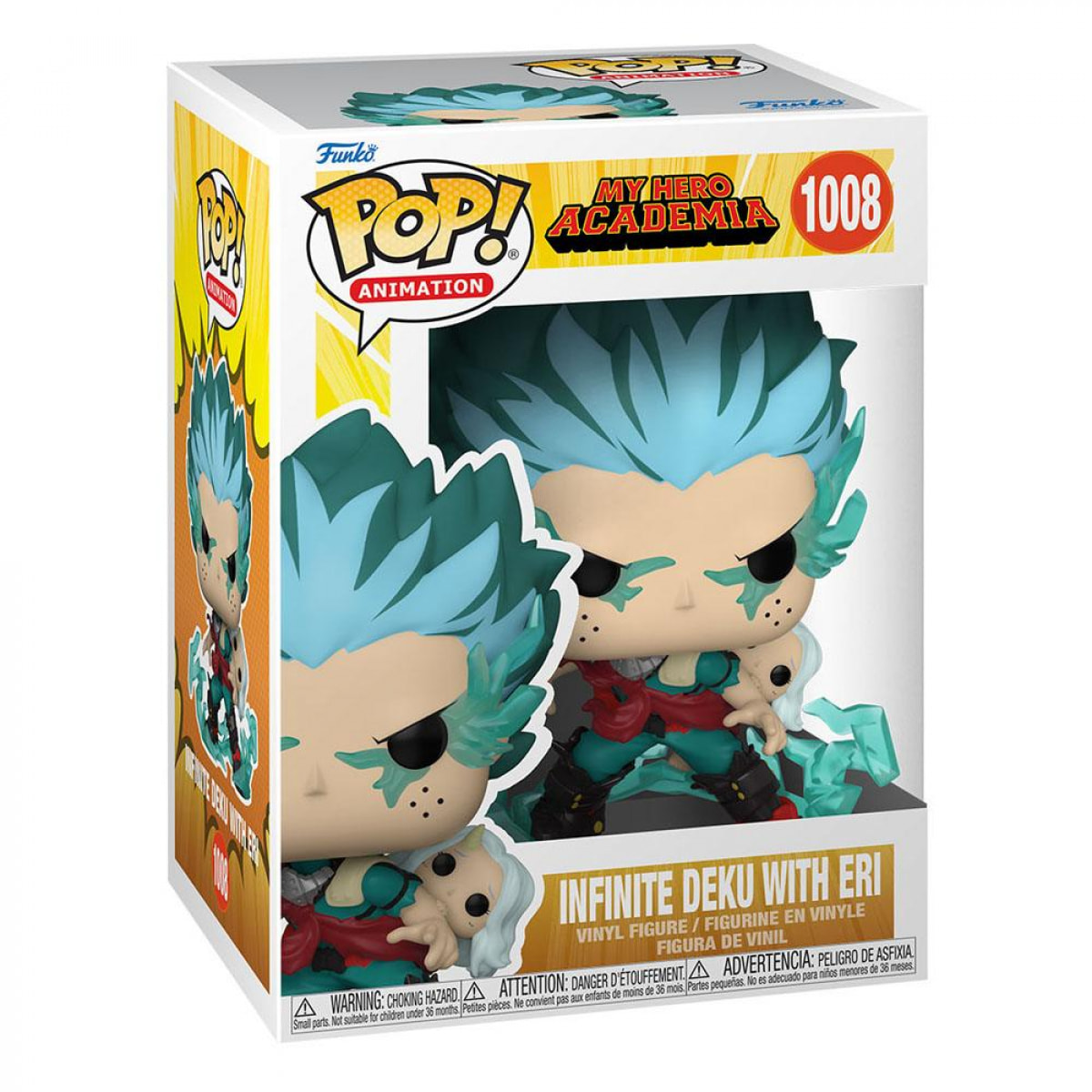 My Hero Academia Funko Pop! Vinile Figura Infinite Deku W/eri 9 Cm