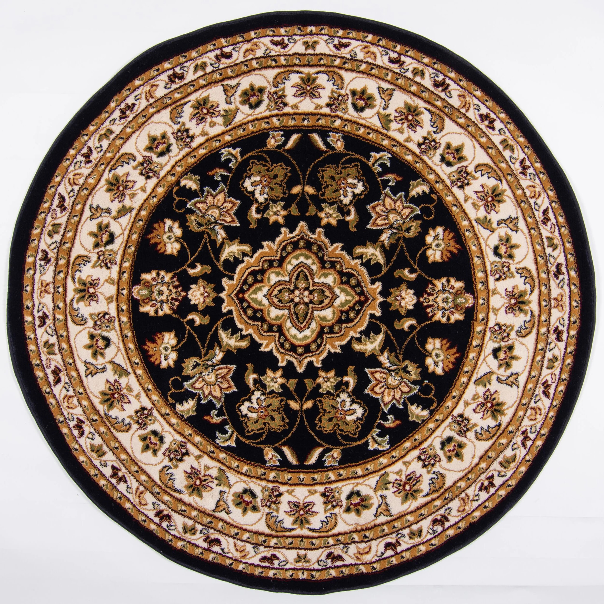 Tapis rond SHERBORNE Bleu