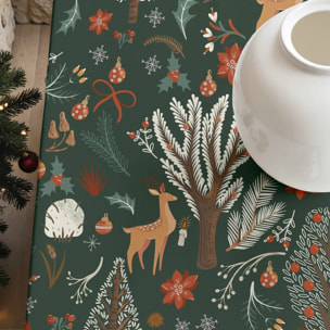 Nappe en résine Anti-tâches Merry Christmas 47