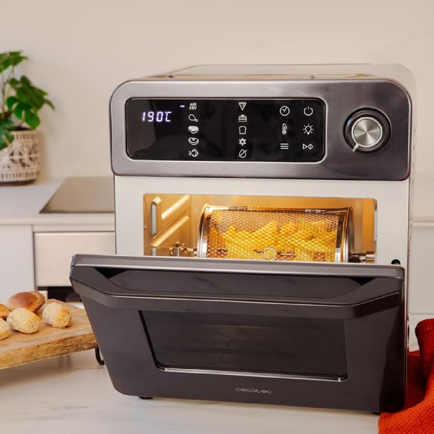 Mini-four friteuse Bake&Fry 1500 Touch Cecotec