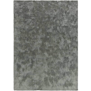 ROMA Alfombra lisa de pelo alto antracita, varias medidas disponibles