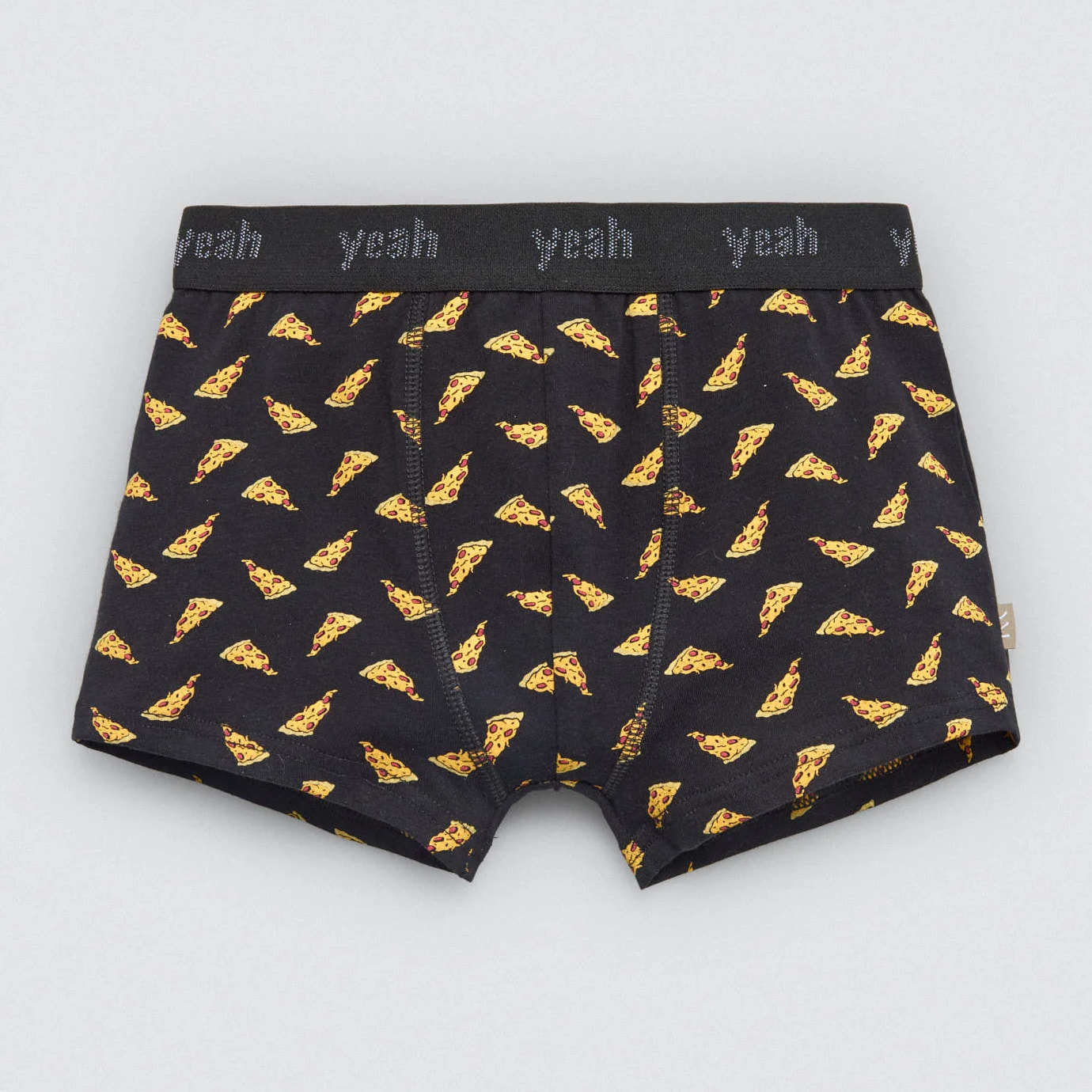 Confezione da 2 boxer da bambino con stampa "Yeah"