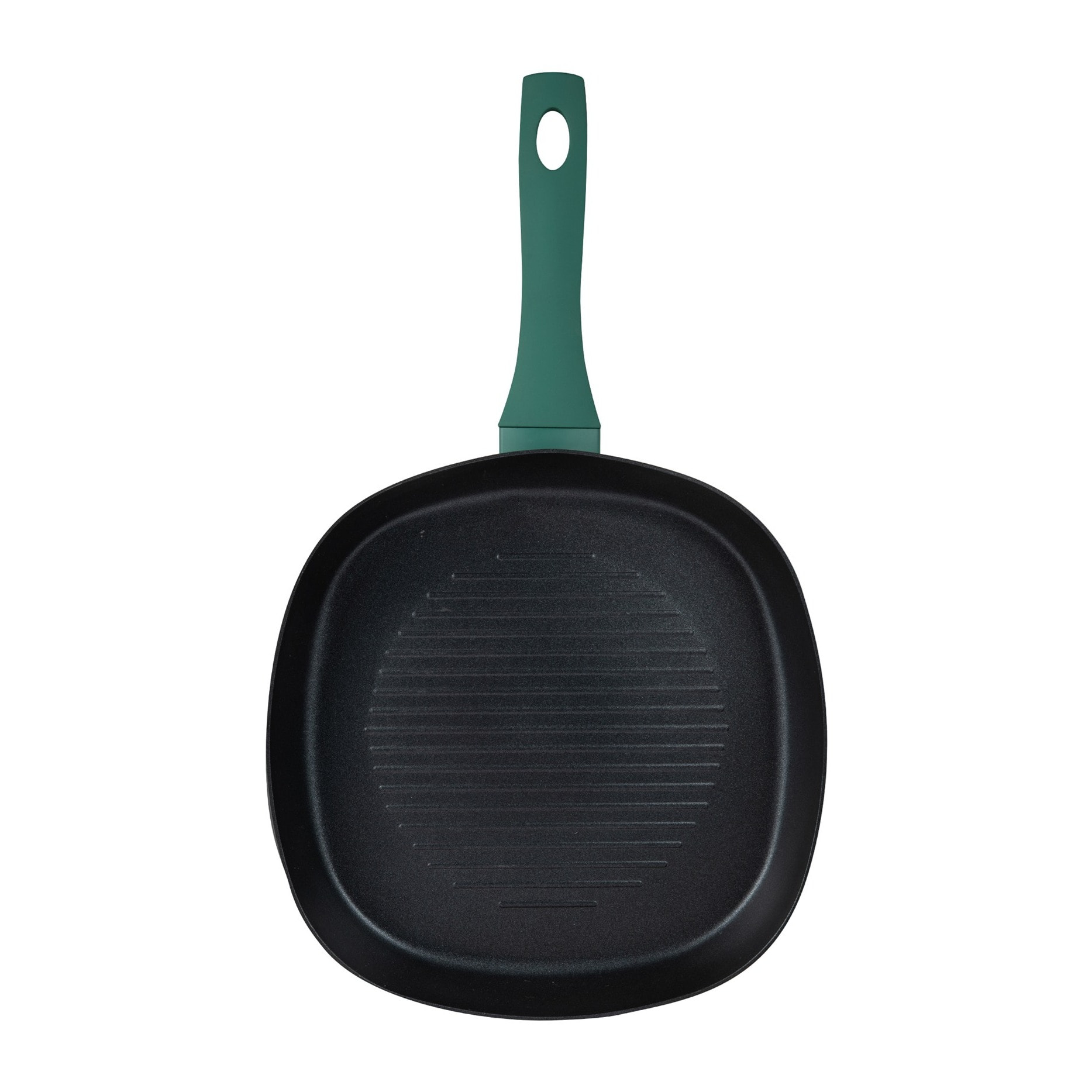 Juego de 2 sartenes aluminio prensado inducción wok + grill san ignacio media