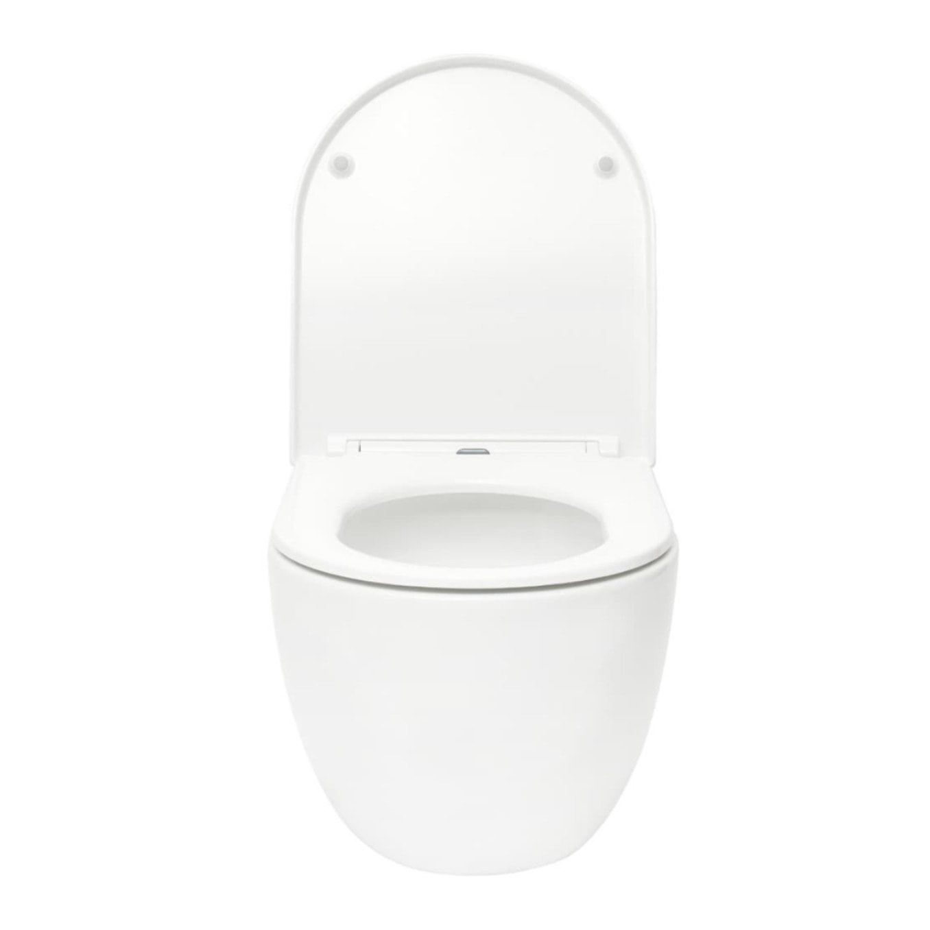 Tornado WC sans bride avec abattant SoftClose et fixations invisibles, blanc (SATFUS010RTORP)
